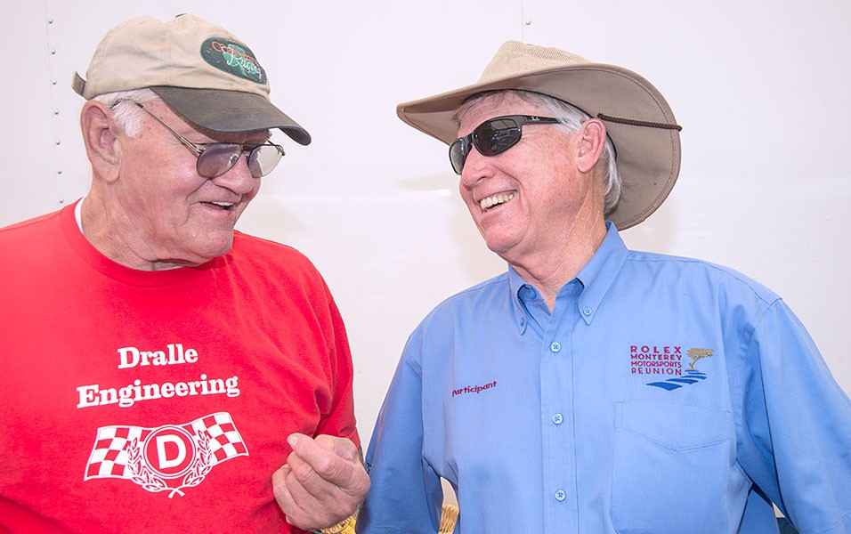 Trans Am driver Dave Dralle & Don Lee