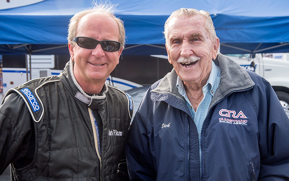 Mark Mountanos & Trans Am driver Dick Guldstrand